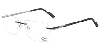 Cazal Cazal 7097 Unisex Silver Squared Eyeglasses