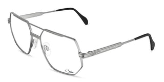 Cazal Cazal 7113 Unisex Silver Geometric Eyeglasses