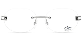 Cazal Cazal 7118 Unisex Silver Oval Eyeglasses