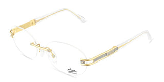 Cazal Cazal 7118 Unisex Gold Oval Eyeglasses