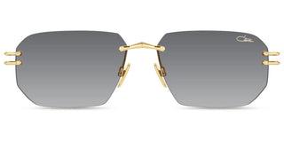 Cazal CAZAL 7121/3 unisex Gold Rectangle Sunglasses