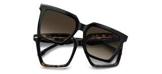 Carrera Ca 3080/c Women Brown Rectangle Sunglasses