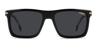 Carrera CA 387/C men Black Rectangle Sunglasses