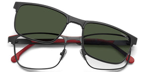 Carrera CA 8921/C men Black Rectangle Sunglasses