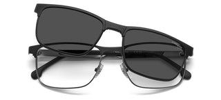 Carrera Ca 8921/c Men Ruthenium Rectangle Sunglasses