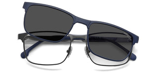 Carrera Ca 8921/c Men Ruthenium Rectangle Sunglasses