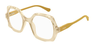 Chloé CC0026O KIDS unisex Orange Geometric Eyeglasses