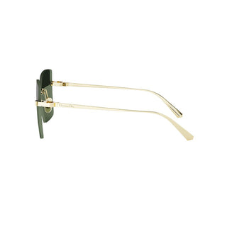 DIOR CDior CDior S3U women Gold Squared Sunglasses