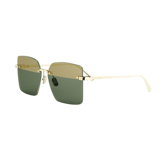DIOR CDior CDior S3U women Gold Squared Sunglasses
