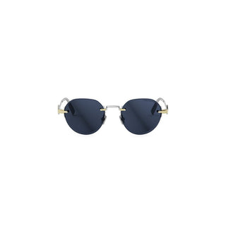 DIOR CD Diamond CD Diamond R5U men Gold Pantos Sunglasses
