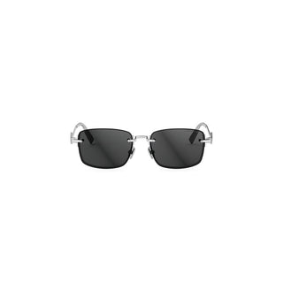 DIOR CD Diamond CD Diamond S11U men Silver Rectangle Sunglasses