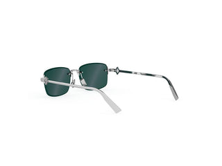 DIOR CD Diamond CD Diamond S11U unisex Silver Rectangle Sunglasses