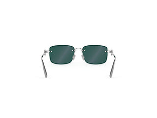 DIOR CD Diamond CD Diamond S11U unisex Silver Rectangle Sunglasses