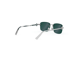 DIOR CD Diamond CD Diamond S11U unisex Silver Rectangle Sunglasses