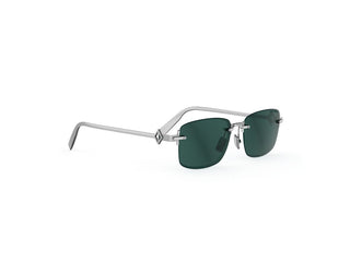 DIOR CD Diamond CD Diamond S11U unisex Silver Rectangle Sunglasses