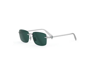 DIOR CD Diamond CD Diamond S11U unisex Silver Rectangle Sunglasses