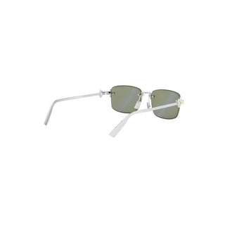 DIOR CD Diamond CD Diamond S11U men Gold Rectangle Sunglasses