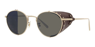 Oliver Peoples CESARINO-I OV 1323SM unisex Gold Round Sunglasses