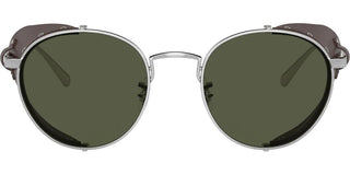 Oliver Peoples Cesarino-i Ov 1323sm Unisex Silver Round Sunglasses