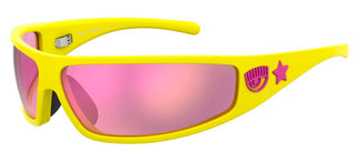 Chiara Ferragni CF 7017/S women Yellow Sports Sunglasses