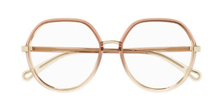 Chloé CH0131O women Orange Oversize Eyeglasses