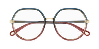 Chloé CH0131O women Blue Oversize Eyeglasses