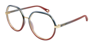Chloé CH0131O women Blue Oversize Eyeglasses