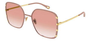 Chloé CH0143S women Pink Geometric Sunglasses