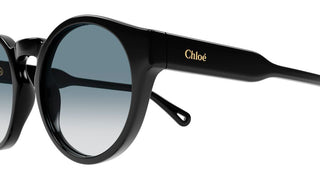 Chloé CH0158S women Black Round Sunglasses