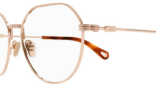 Chloé CH0180O women Rose gold Visor Eyeglasses