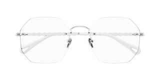 Chloé CH0270O women Silver Geometric Eyeglasses