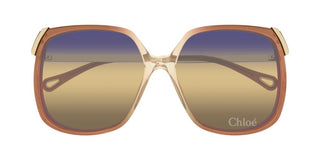 Chloé CH0286S women Gold Oversize Sunglasses