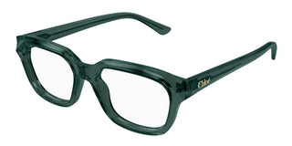 Chloé CH0292O women Green Squared Eyeglasses