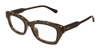Chloé CH0297O women Brown Squared Eyeglasses