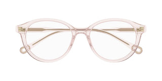 Chloé CH0316OA women Pink Round Eyeglasses