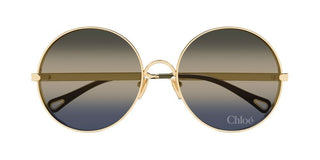 Chloé CH0321S women Gold Round Sunglasses