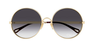 Chloé CH0321S women Gold Round Sunglasses