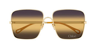 Chloé CH0324S women Gold Oversize Sunglasses