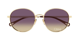 Chloé CH0325S women Gold Geometric Sunglasses