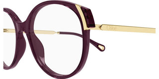 Chloé CH0328O women Violet Round Eyeglasses