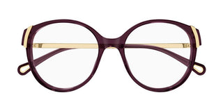 Chloé CH0328O women Violet Round Eyeglasses