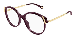 Chloé CH0328O women Violet Round Eyeglasses