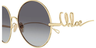 Chloé CH0329S women Gold Round Sunglasses