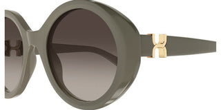 Chloé Ch0332s Women Green Round Sunglasses