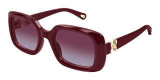 Chloé CH0333S women Violet Rectangle Sunglasses