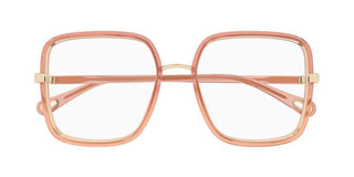 Chloé CH0338O women Pink Geometric Eyeglasses