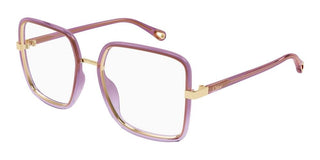 Chloé CH0338O women Violet Geometric Eyeglasses