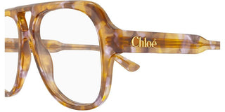 Chloé Ch0339o Women Havana Pilot Eyeglasses