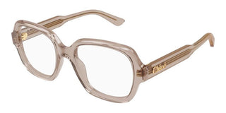 Chloé CH0341O women Brown Geometric Eyeglasses