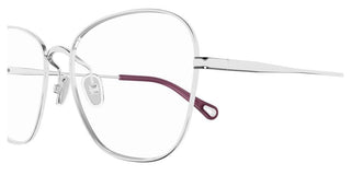 Chloé CH0344O women Silver Cat Eye Eyeglasses